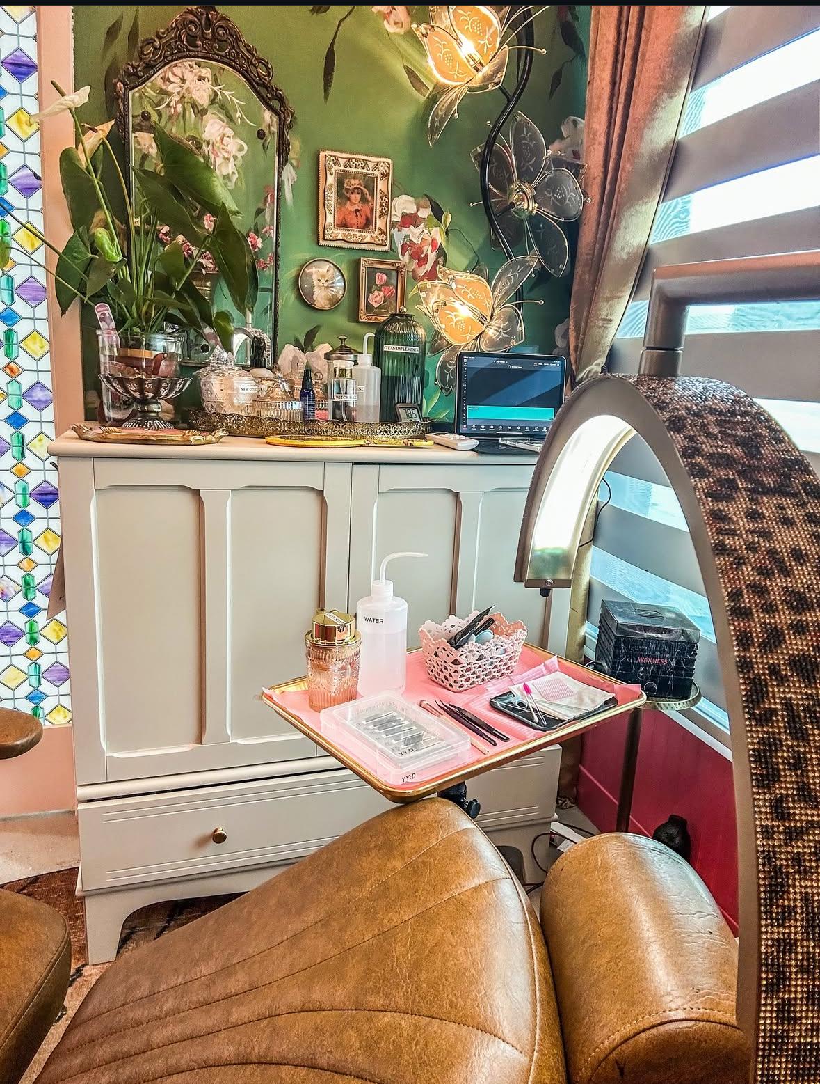 treatment chair for skin treatments